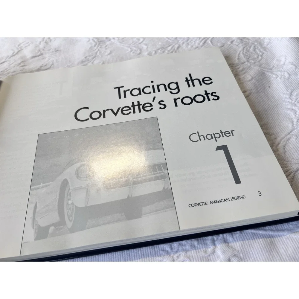 Corvette : The American Legend Hardcover By Noland Adam's Vintage 90's